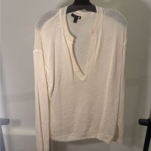 J. Crew Off-White Knit Sweater